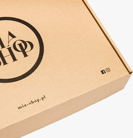 wykorzystaj karton do wysyłki jako nośnik ważnych dla klienta informacji